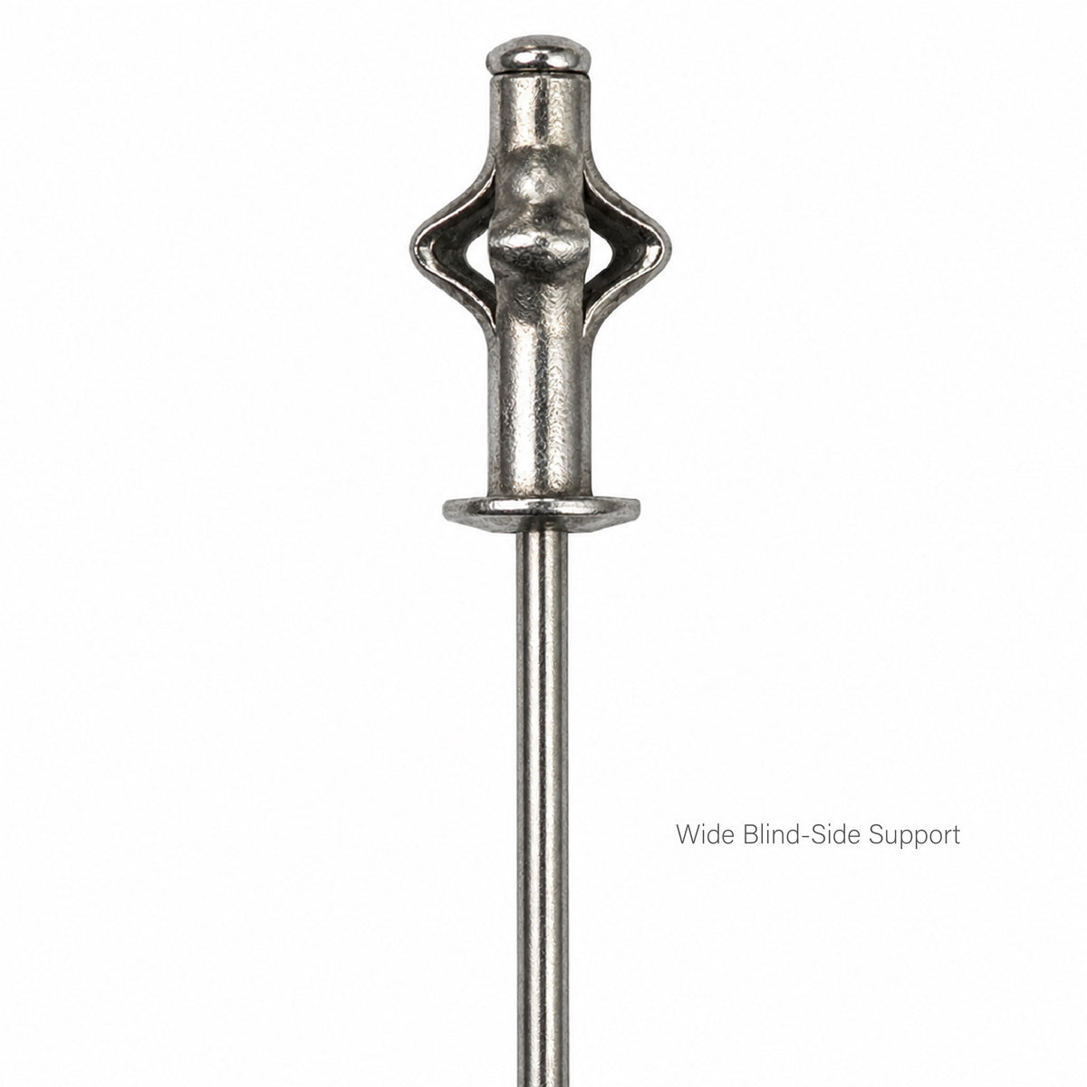 304 stainless steel tri-fold blind rivet close-up