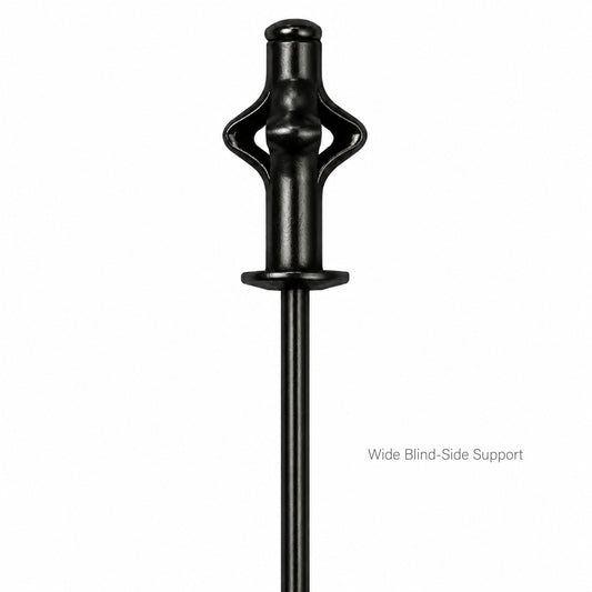 Black E-Coated 304 Stainless Steel Tri-Fold Blind Rivets – 3/16" × 7/8"