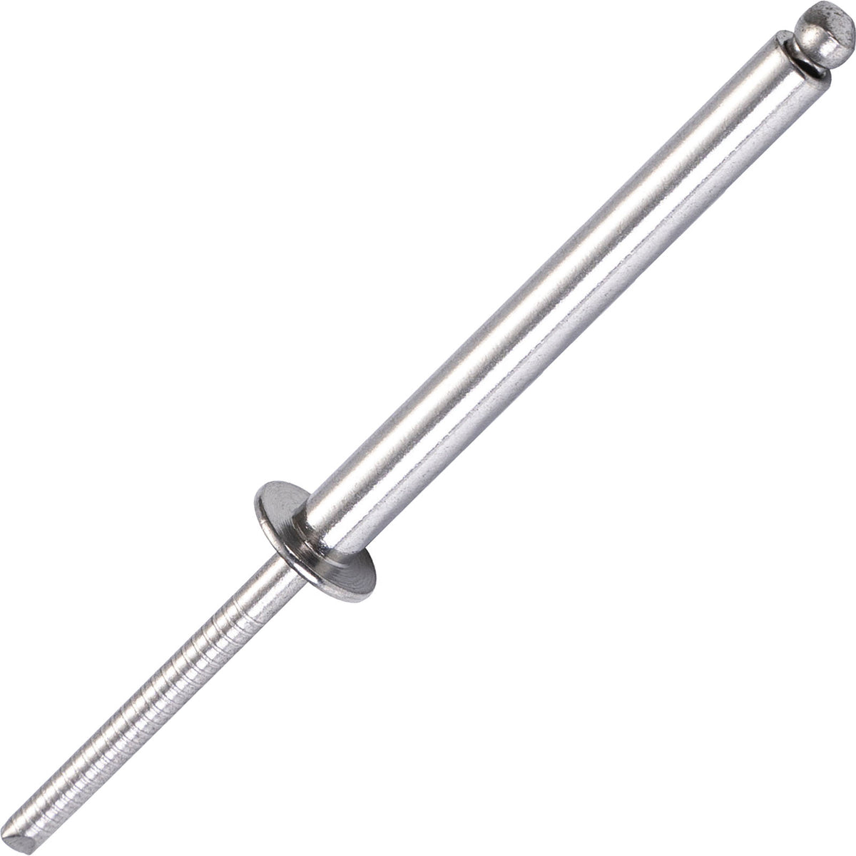 Stainless Steel Extra-Long Blind Rivets, Extended-Length Pop Rivets with Stainless Steel Body and Mandrel, Corrosion-Resistant